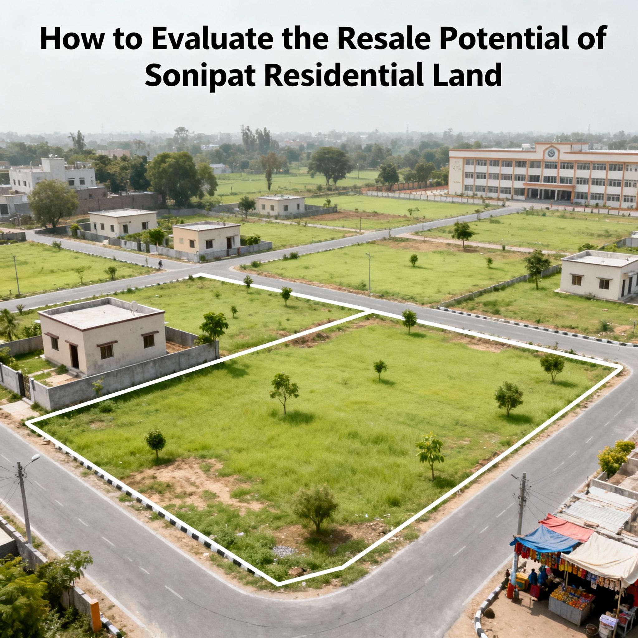 How to Evaluate the Resale Potential of Sonipat Residential Land