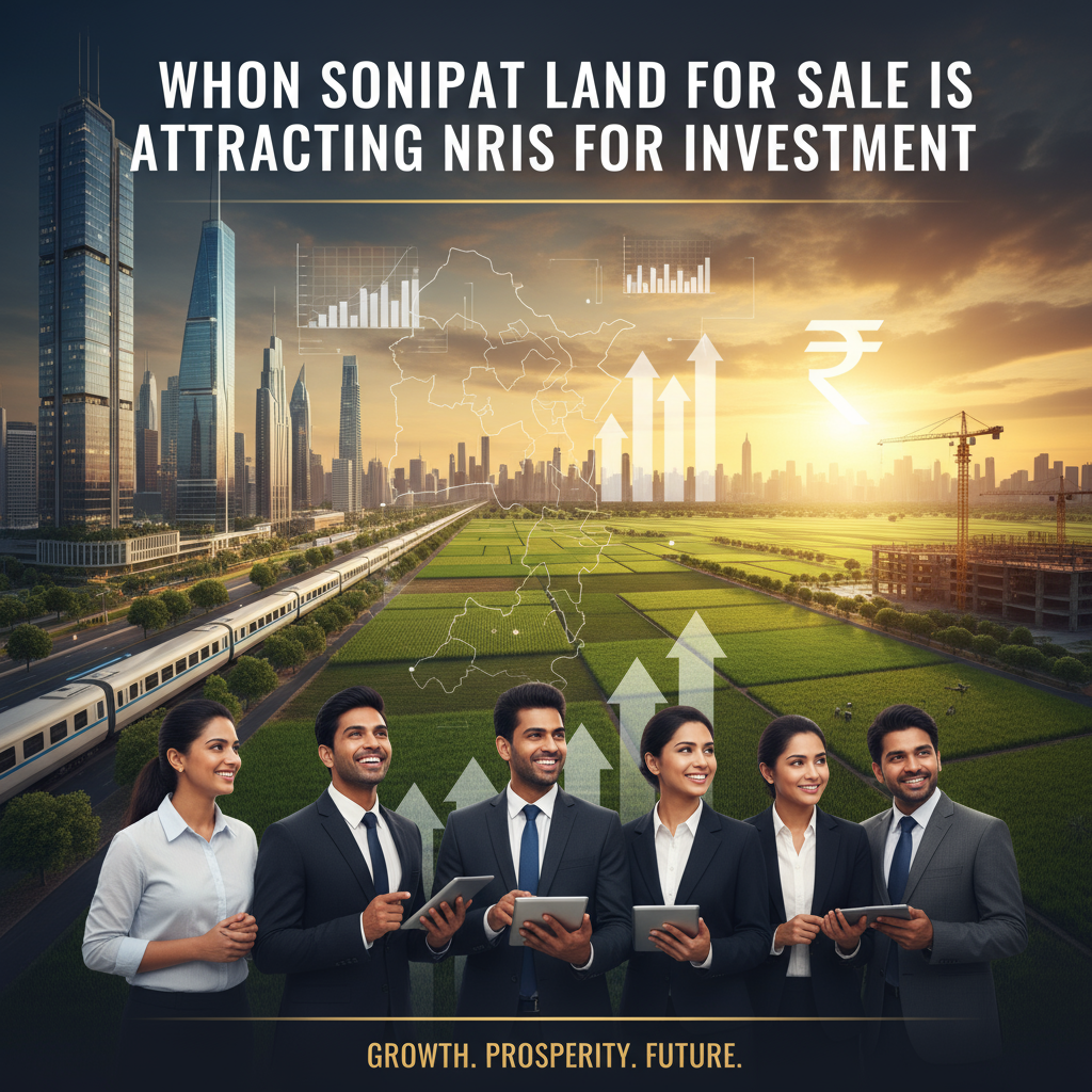 Why Sonipat Land for Sale Is Attracting NRIs For Investment