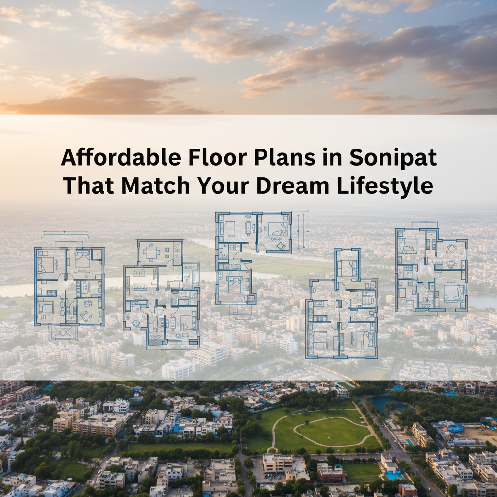 Affordable Floor Plans in Sonipat That Match Your Dream Lifestyle