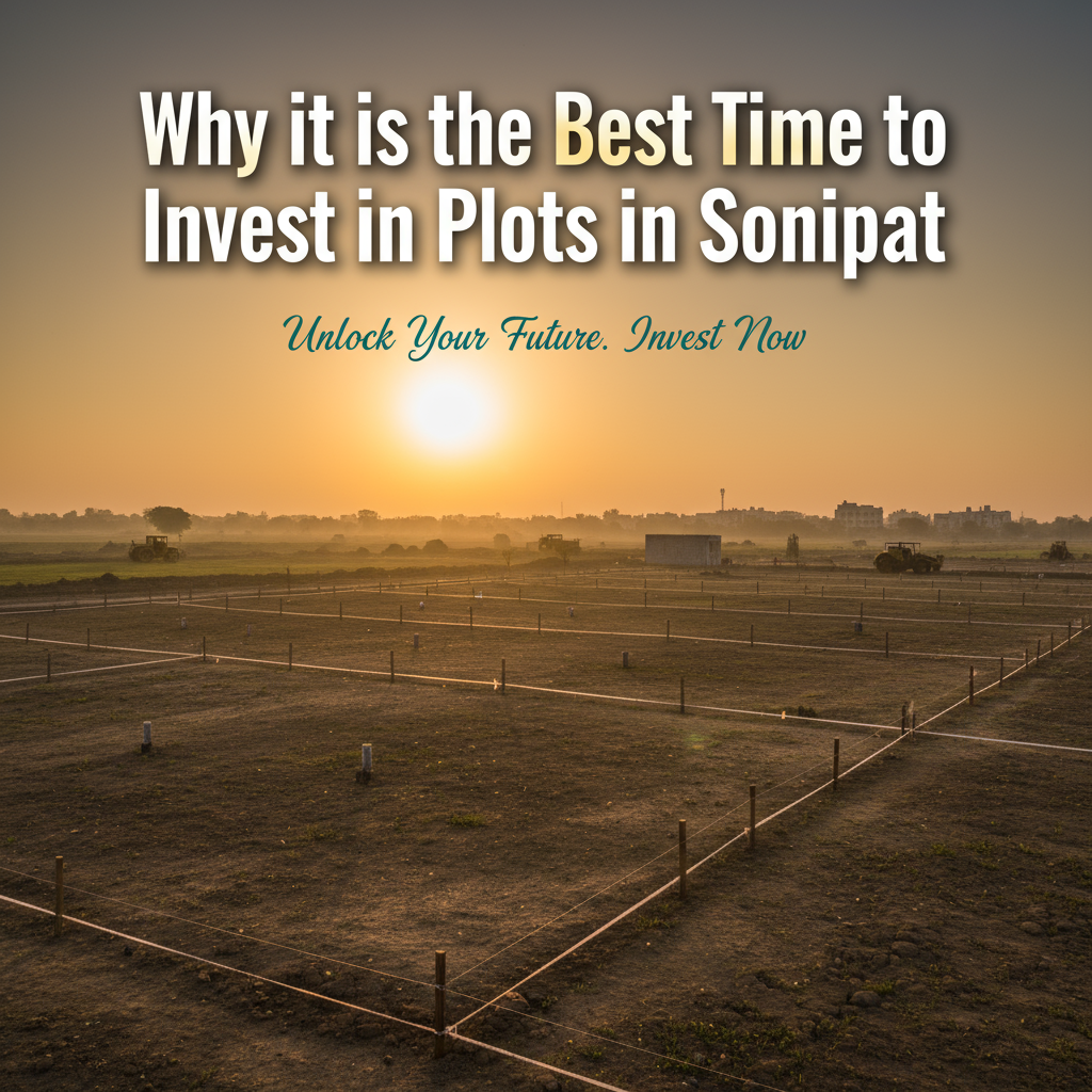 Why it is the Best Time to Invest in Plots in Sonipat