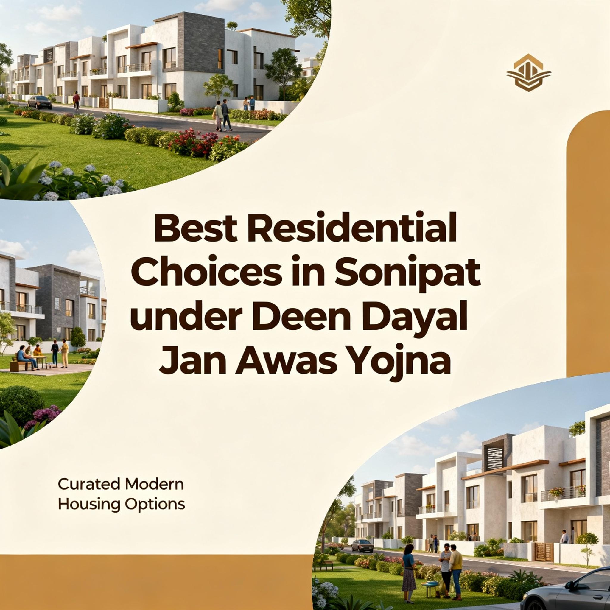 Best Residential Choices in Sonipat under Deen Dayal Jan Awas Yojna