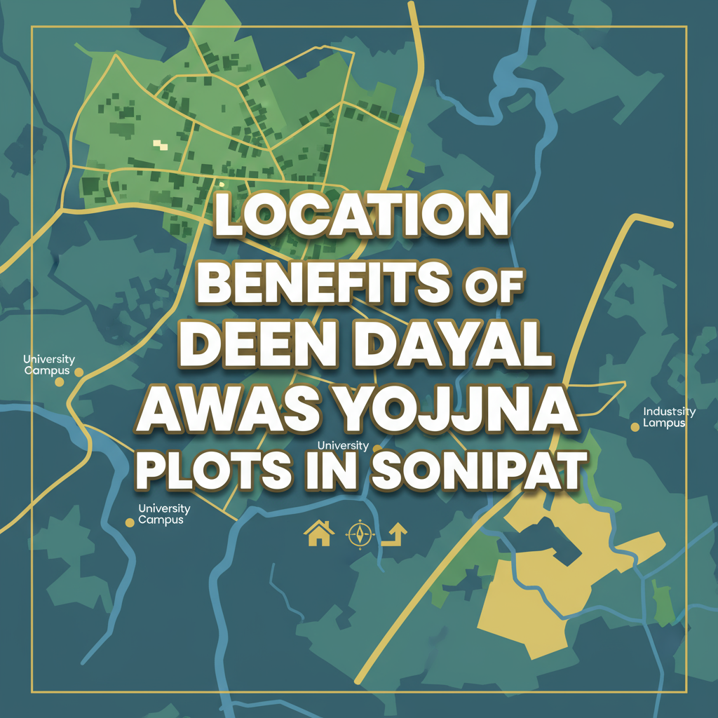 Location Benefits of Deen Dayal Awas Yojna Plots in Sonipat