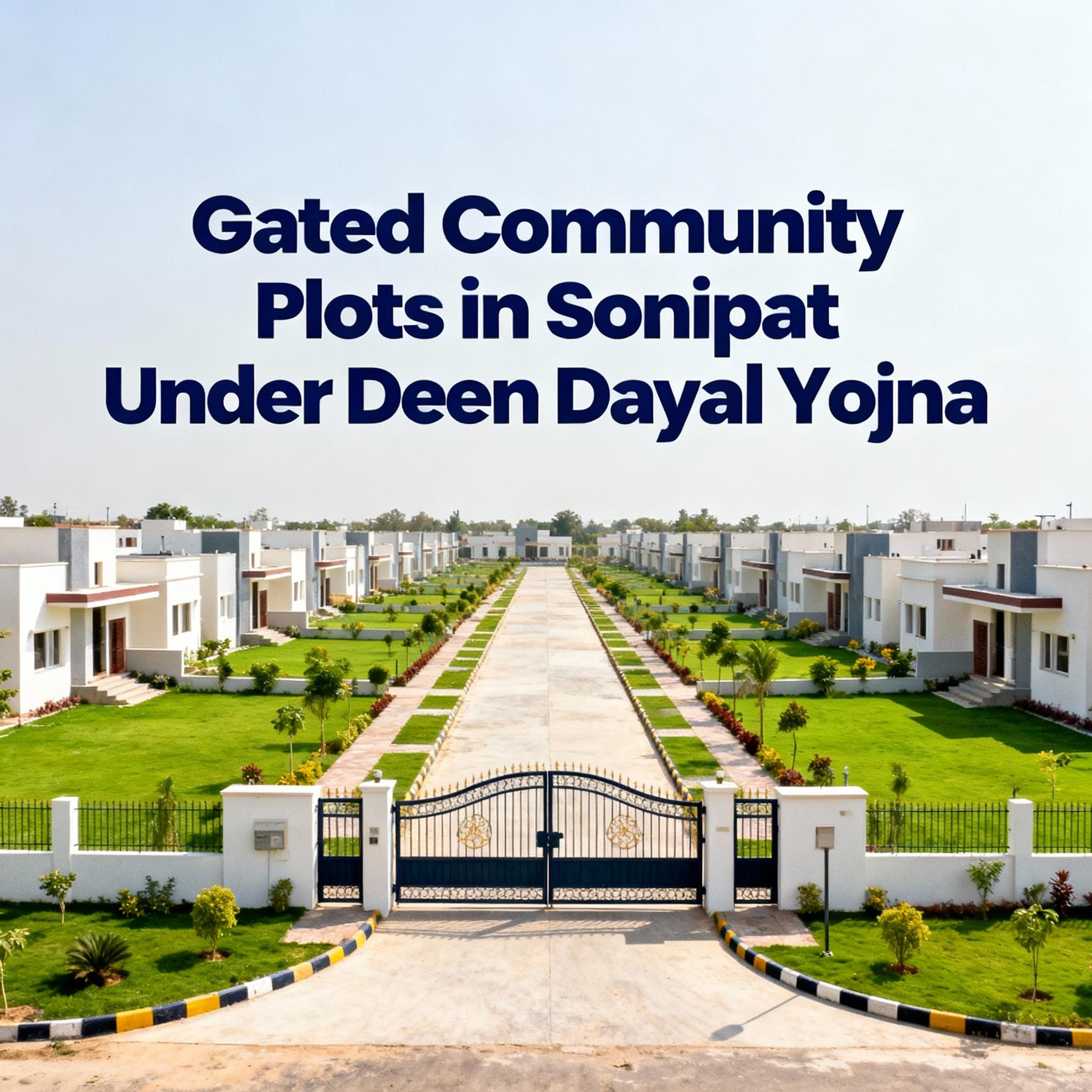 Gated Community Plots in Sonipat Under Deen Dayal Yojna